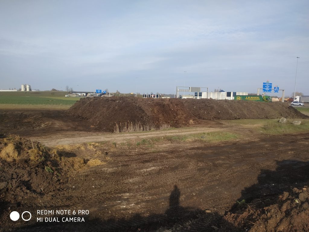 Andains de compost Beaune Co-Concept