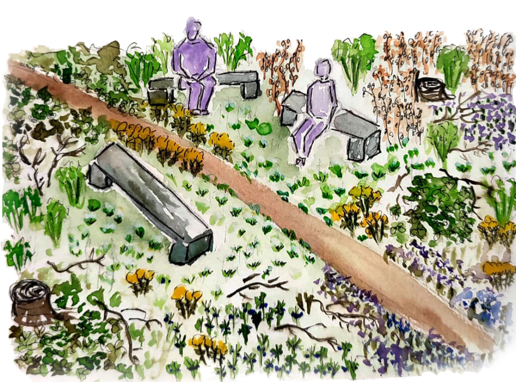 Banc en pierre Co-Concept