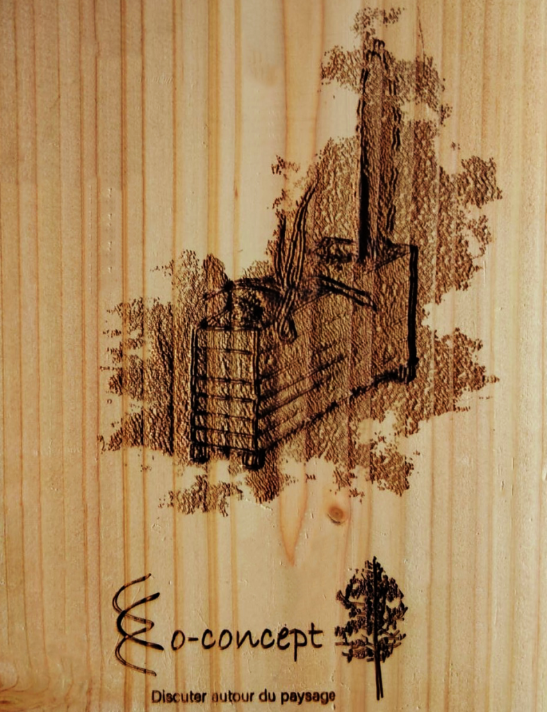 Jardinière Gravure laser Co-Concept
