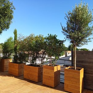 Jardinière sur mesure Co-Concept