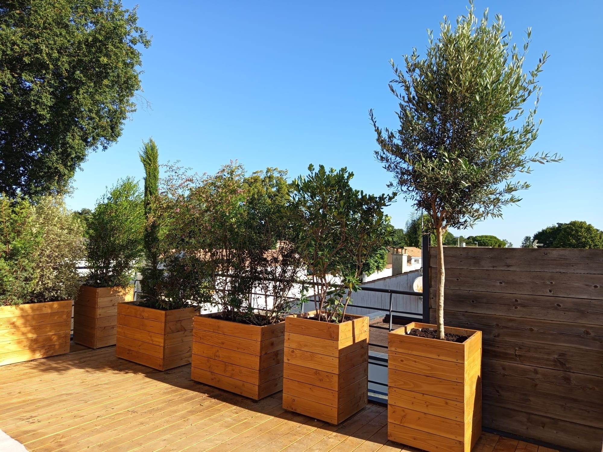 Jardinière sur mesure Co-Concept