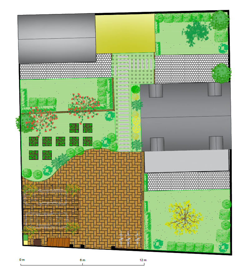 Plan masse Les trois Eden Co-Concept Co-Concept